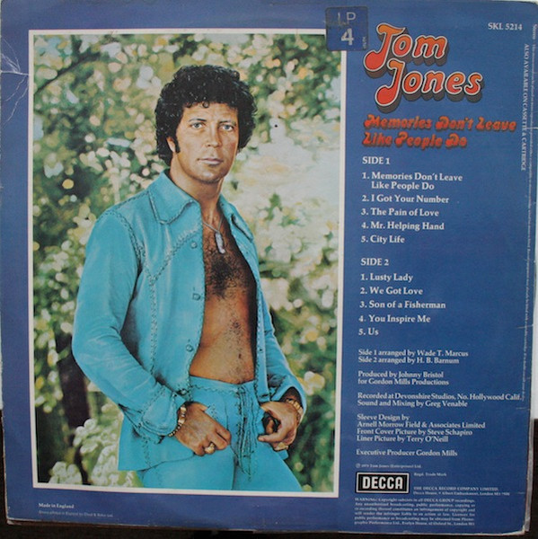 Tom Jones' bad-fitting shirt.