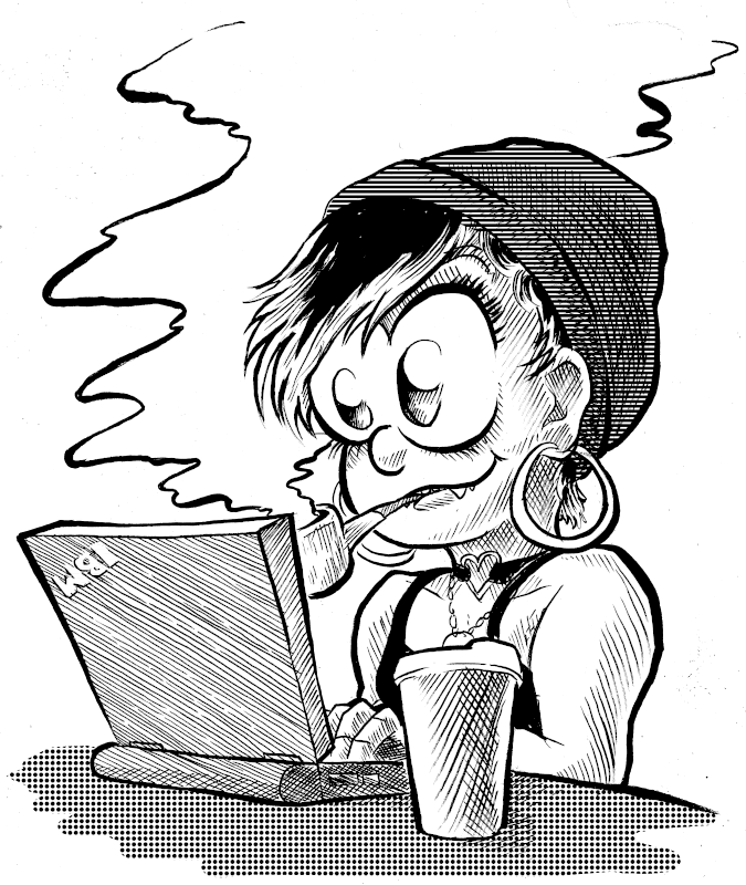 A little doodle of me.